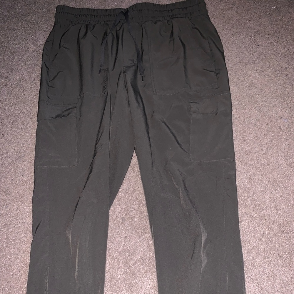 Army green Capri pants